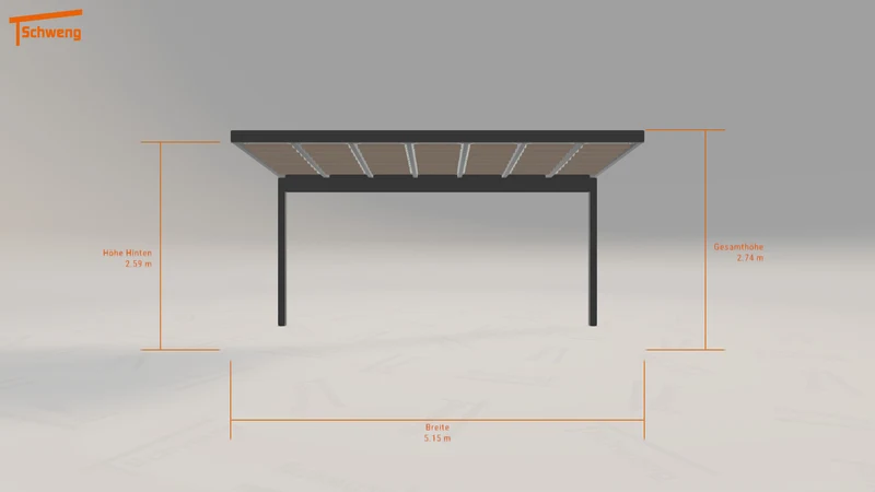 #DE Schweng Terrassenüberdachung S350 (ID dvqd4m)