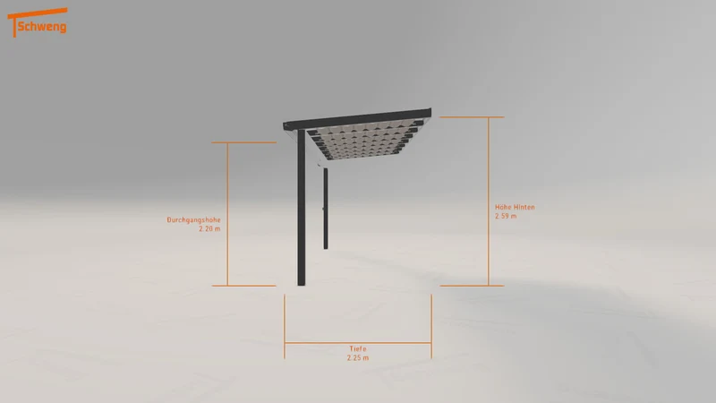 #DE Schweng Terrassenüberdachung S350 (ID dvqd4m)