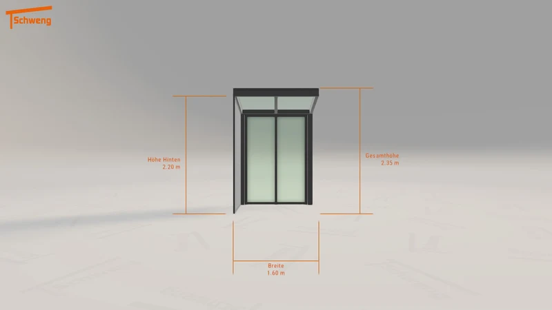 #DE Schweng Terrassenüberdachung S350 (ID ygyzj8)