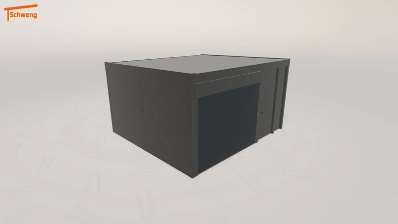 #DE Schweng Flachdachcarport C600 (ID 3372kq) #MTG