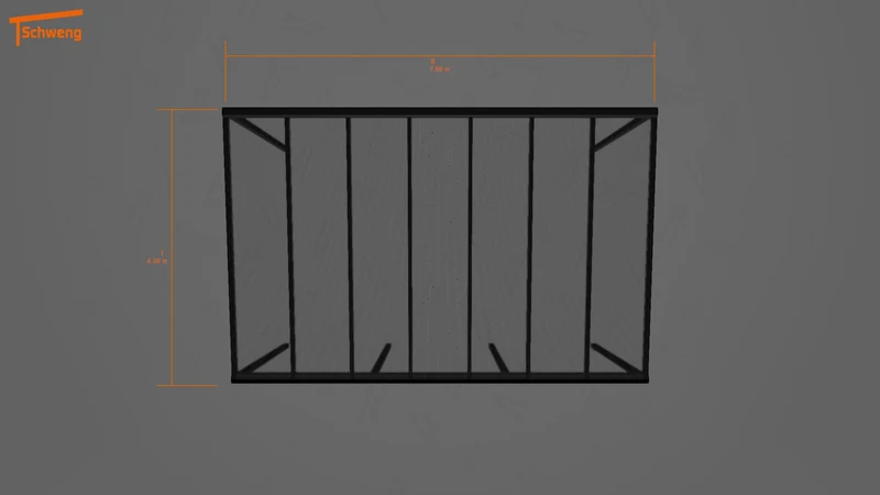 #DE Schweng Terrassenüberdachung S400 (ID 859jzr)