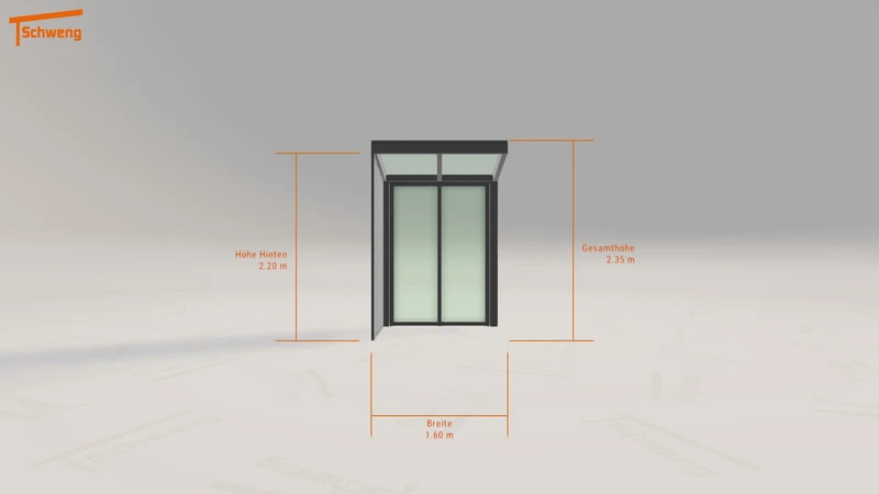 #DE Schweng Terrassenüberdachung S350 (ID v4j2zx)