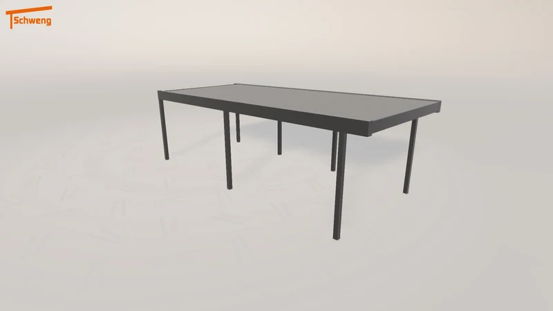 #DE Schweng Flachdachcarport C600 (ID pb9v4y) #MTG