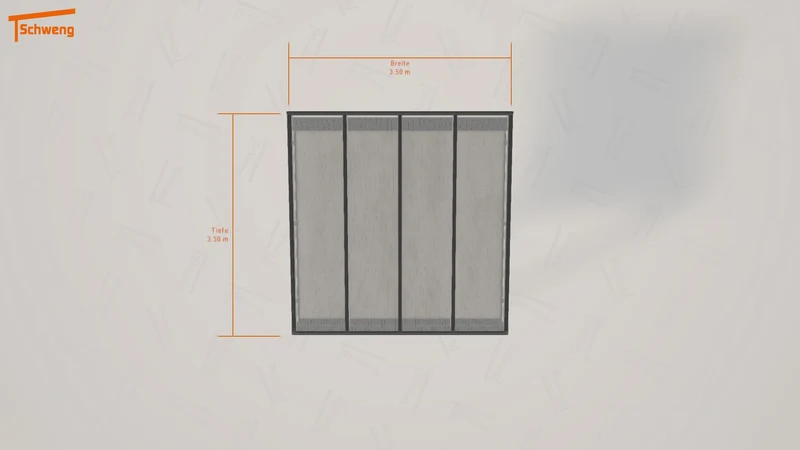 #DE Schweng Terrassenüberdachung S350 (ID ygyzn8)