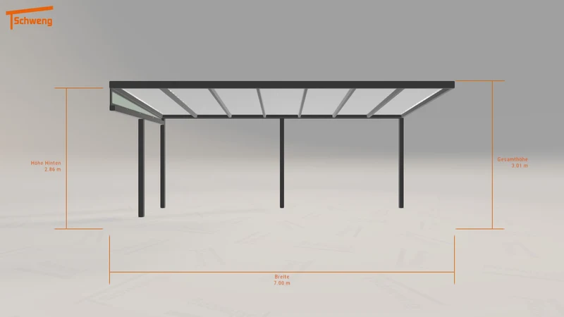 #DE Schweng Terrassenüberdachung S350 (ID 42xqq5)