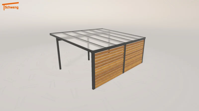 #CH Schweng Pultdachcarport S400 (ID mjpvm9)