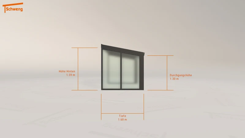 #DE Schweng Terrassenüberdachung S350 (ID g73dn4)