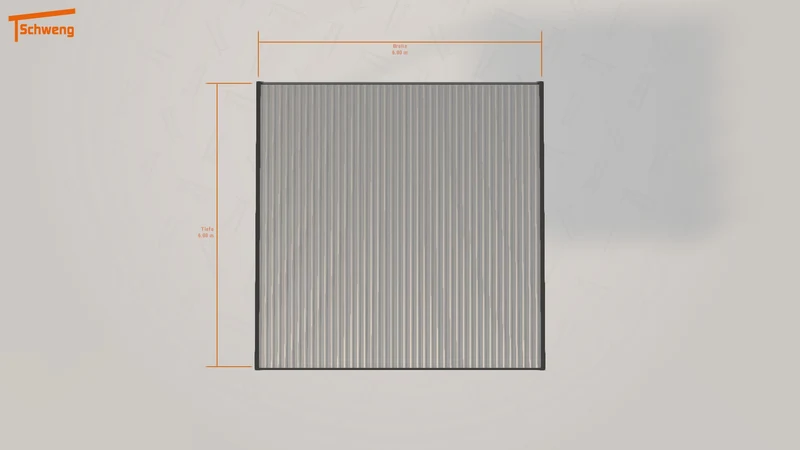 #AT Schweng Flachdachcarport C600+ (ID w32jnv)