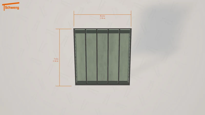 #DE Schweng Terrassenüberdachung S400 (ID ygyzk4)