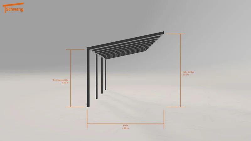 #DE Schweng Terrassenüberdachung S400 (ID jjpd4y)