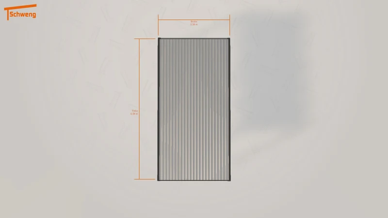 #DE Schweng Flachdachcarport C600 (ID 5m85xw)