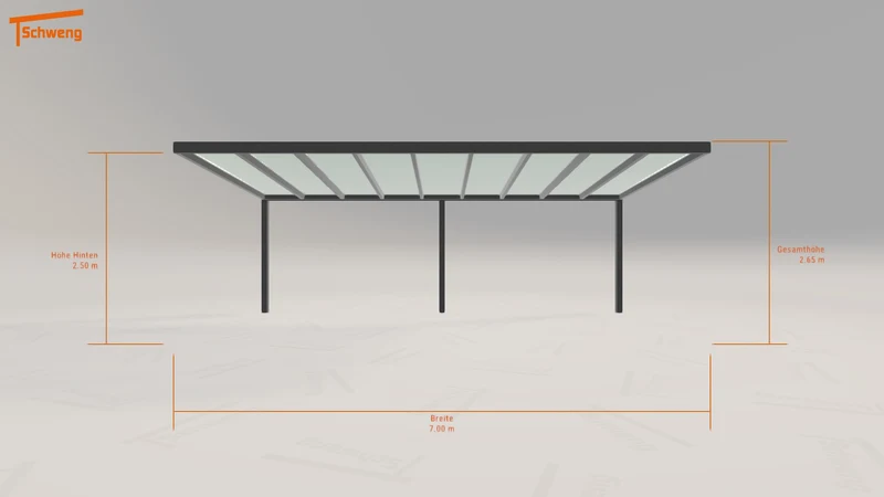 #DE Schweng Terrassenüberdachung S350 (ID 5m8r2z)