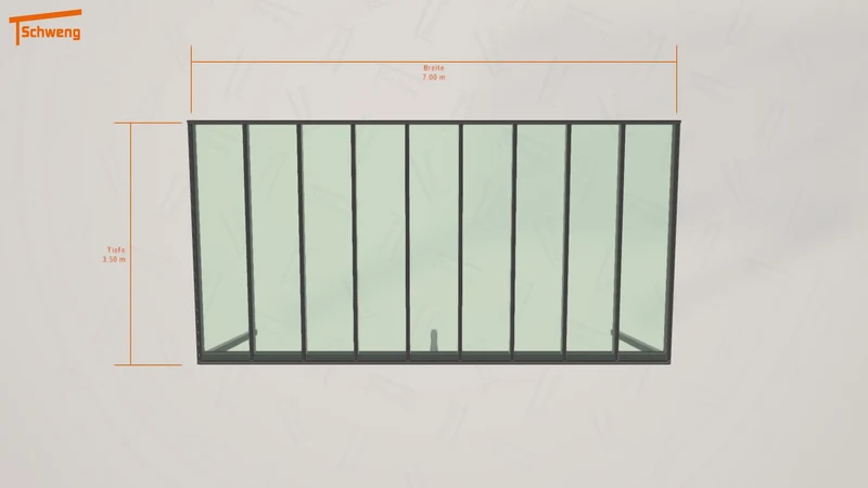 #DE Schweng Terrassenüberdachung S350 (ID 5m8r2z)