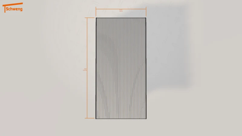 #DE Schweng Flachdachcarport C600 (ID zb59m7)