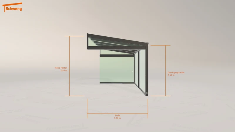 #DE Schweng Terrassenüberdachung S400 (ID 9wyrw9)
