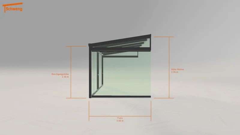 #DE Schweng Terrassenüberdachung S400 (ID 9wyrw9)