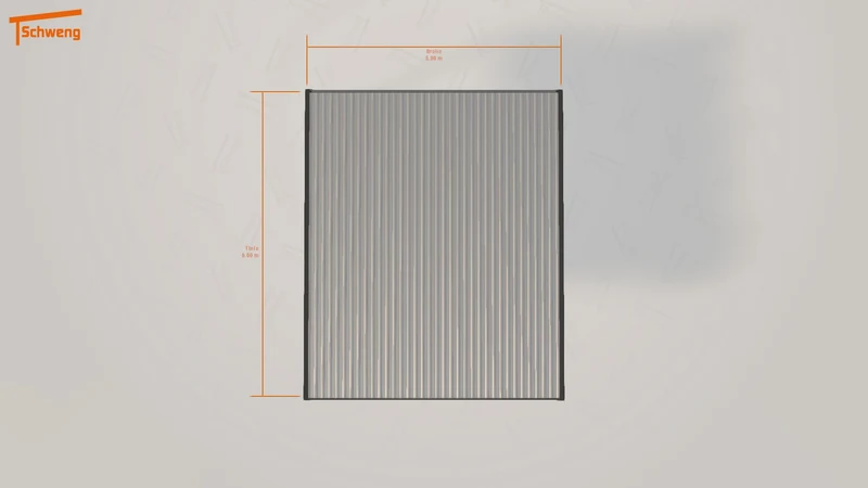 #DE Schweng Flachdachcarport C600 (ID 3379jz) #MTG