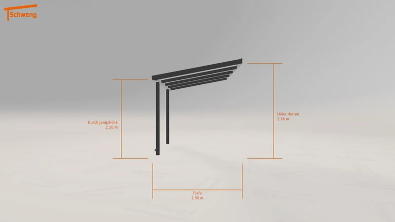 #DE Schweng Terrassenüberdachung S350 (ID ygyr7p)