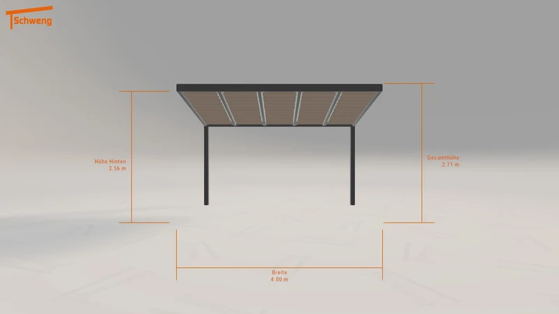 #DE Schweng Terrassenüberdachung S400 (ID rj54rn)