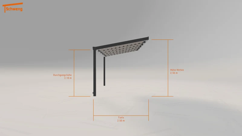 #DE Schweng Terrassenüberdachung S400 (ID rj54rn)