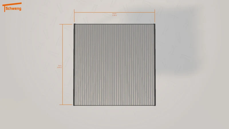 #DE Schweng Flachdachcarport C600+ (ID jjp729) #MTG