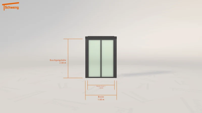 #DE Schweng Terrassenüberdachung S350 (ID 2q53zy)