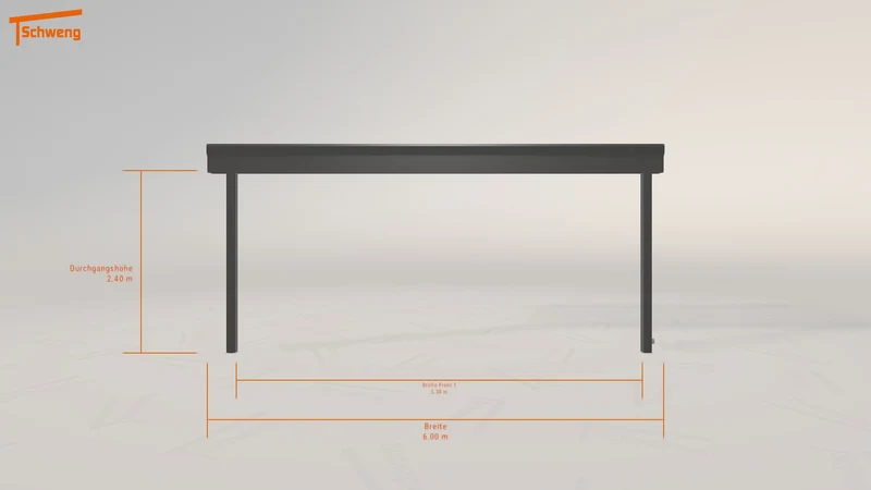 #DE Schweng Pultdachcarport S400 (ID v4jv3q)
