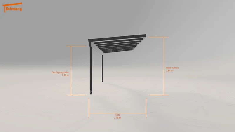 #DE Schweng Pultdachcarport S400 (ID v4jv3q)