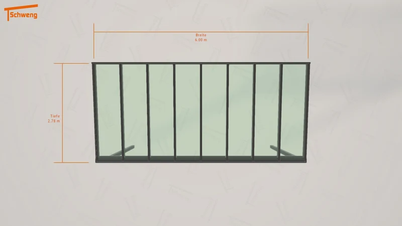 #DE Schweng Pultdachcarport S400 (ID v4jv3q)