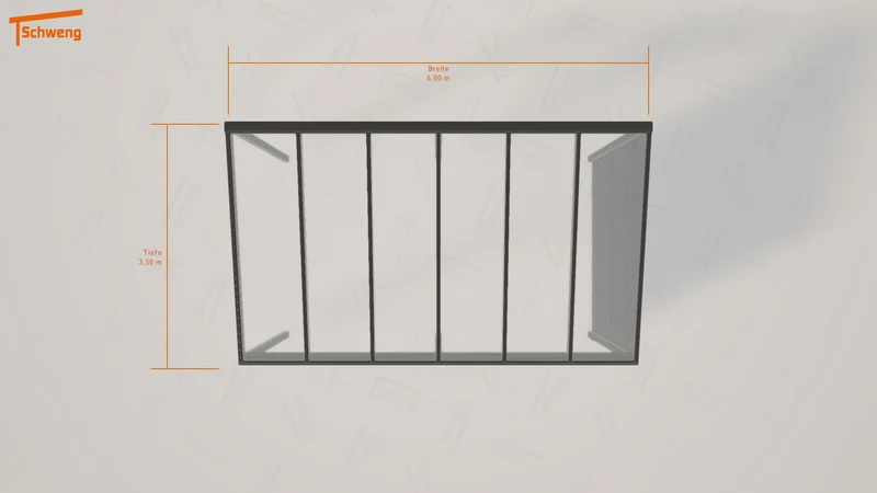 #AT Schweng Terrassenüberdachung S350 (ID jjpd97)
