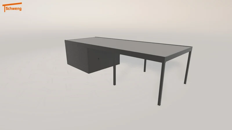 #DE Schweng Flachdachcarport C600 (ID n5dw2j) #MTG