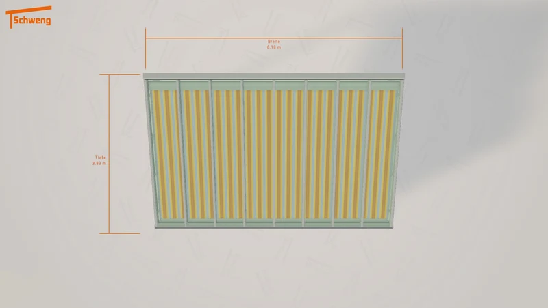 #DE Schweng Terrassenüberdachung S400 (ID 2q5d7g)