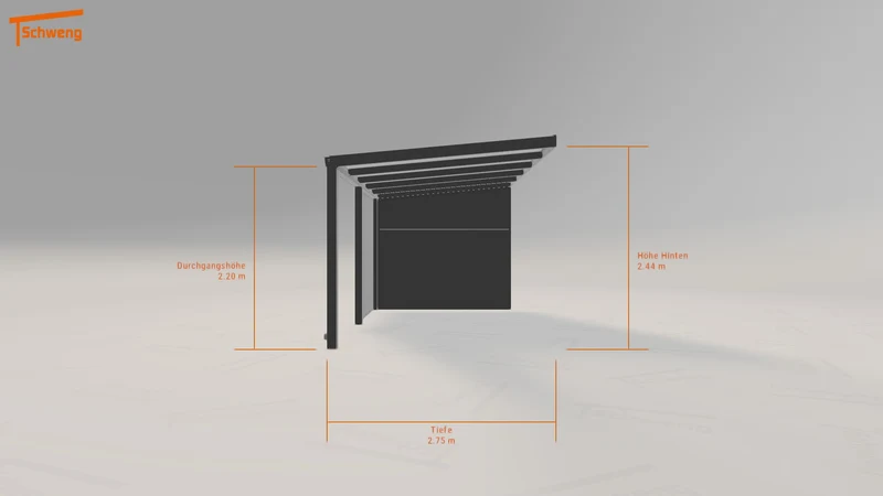 #DE Schweng Terrassenüberdachung S350 (ID rj5vzd)