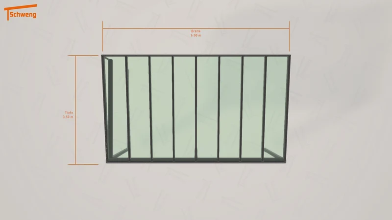 #DE Schweng Terrassenüberdachung S400 (ID k2q8yk)