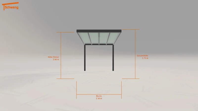 #DE Schweng Terrassenüberdachung S400 (ID 5m82gw)