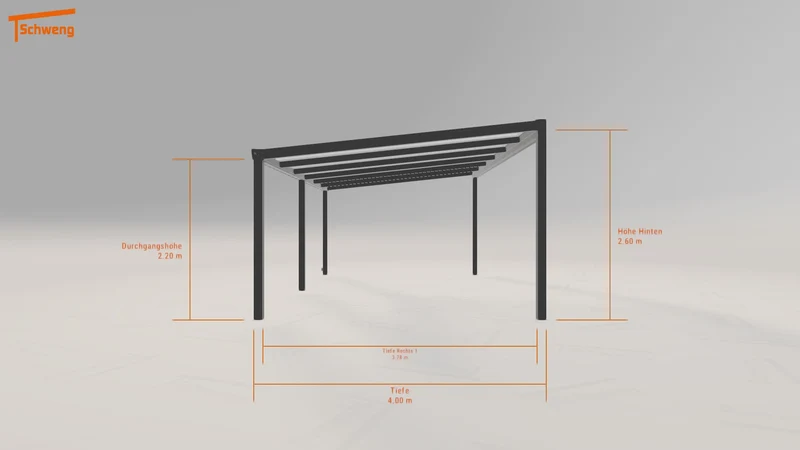 #DE Schweng Terrassenüberdachung S400 (ID rj5v3d)