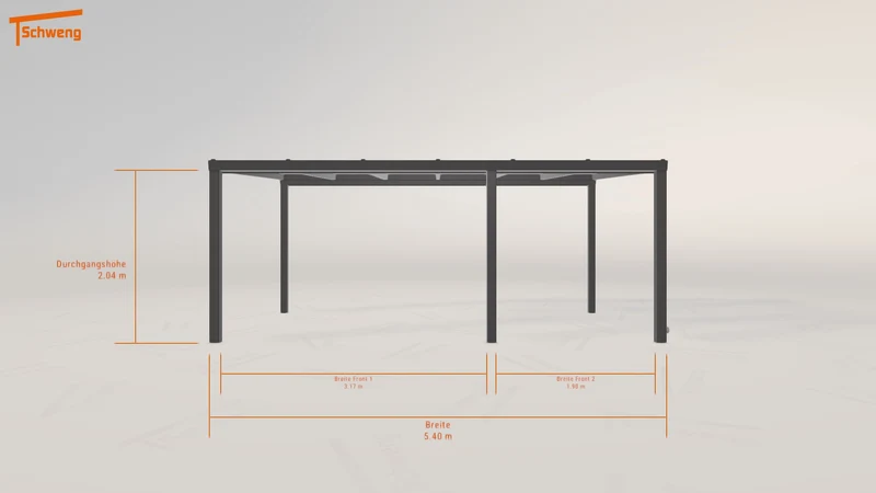 #DE Schweng Terrassenüberdachung S350 (ID w32vpz)