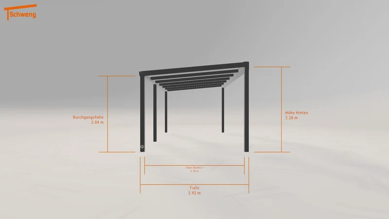 #DE Schweng Terrassenüberdachung S350 (ID w32vpz)