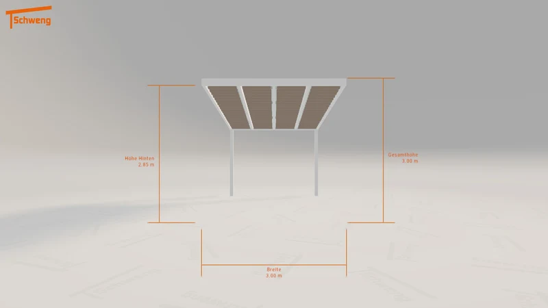 #DE Schweng Terrassenüberdachung S400 (ID 42x9ky)
