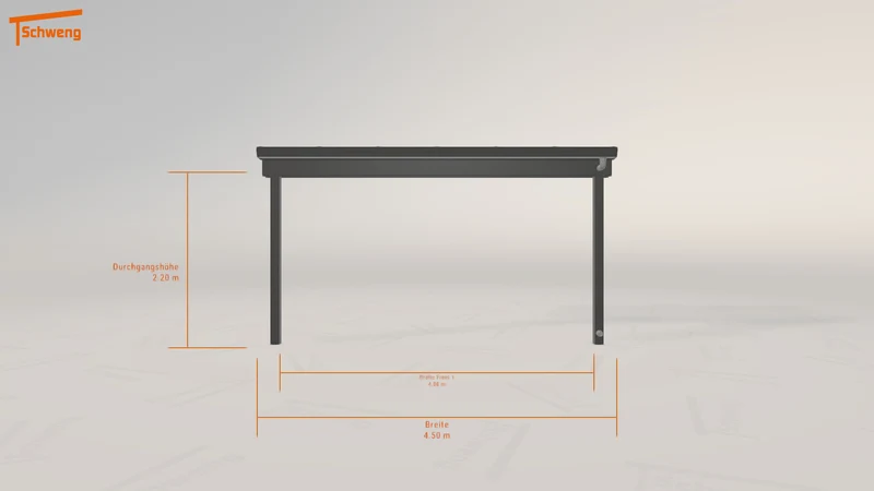 #DE Schweng Terrassenüberdachung S350 (ID jjpkzy)