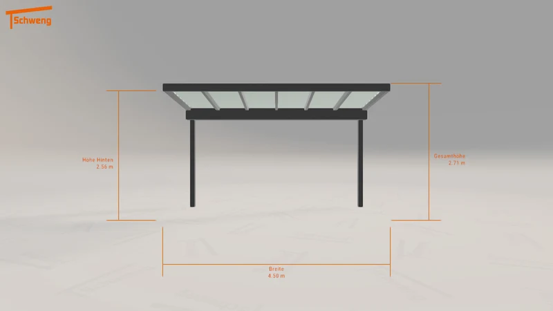 #DE Schweng Terrassenüberdachung S350 (ID jjpkzy)