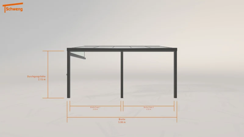 #DE Schweng Terrassenüberdachung S400 (ID bkqy9q)