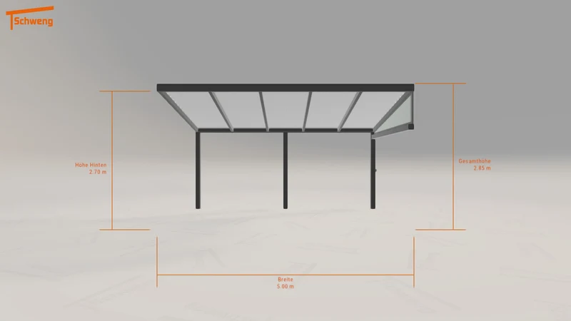 #DE Schweng Terrassenüberdachung S400 (ID bkqy9q)