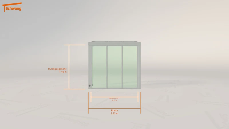 #DE Schweng Terrassenüberdachung S350 (ID zb5dwg)