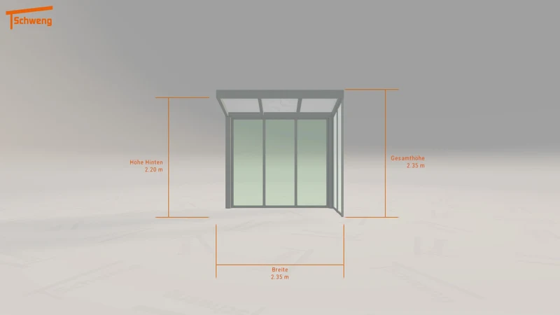 #DE Schweng Terrassenüberdachung S350 (ID zb5dwg)