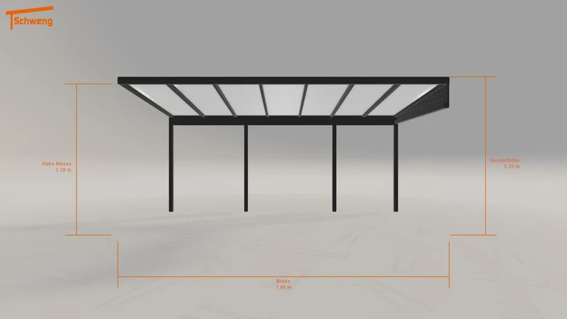 #DE Schweng Pultdachcarport S350 (ID v4jqmx) #MTG