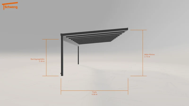 #DE Schweng Pultdachcarport S400 (ID mjpy99) #MTG