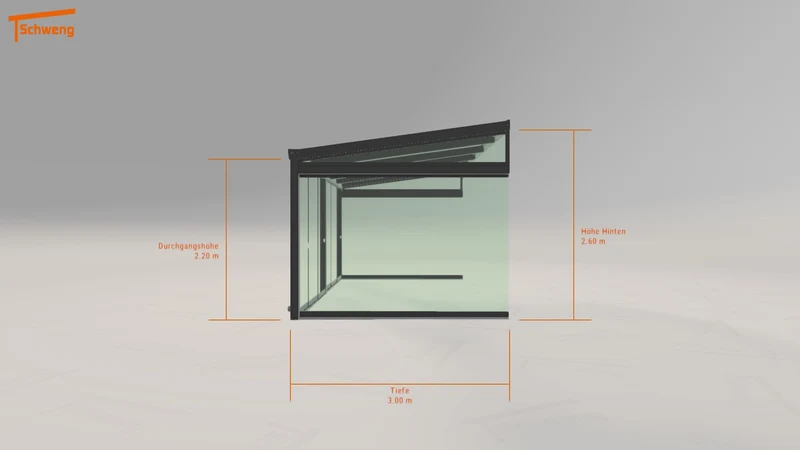 #AT Schweng Terrassenüberdachung S400 (ID w32qby)