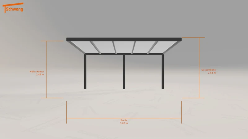 #DE Schweng Terrassenüberdachung S350 (ID bkq2pm)