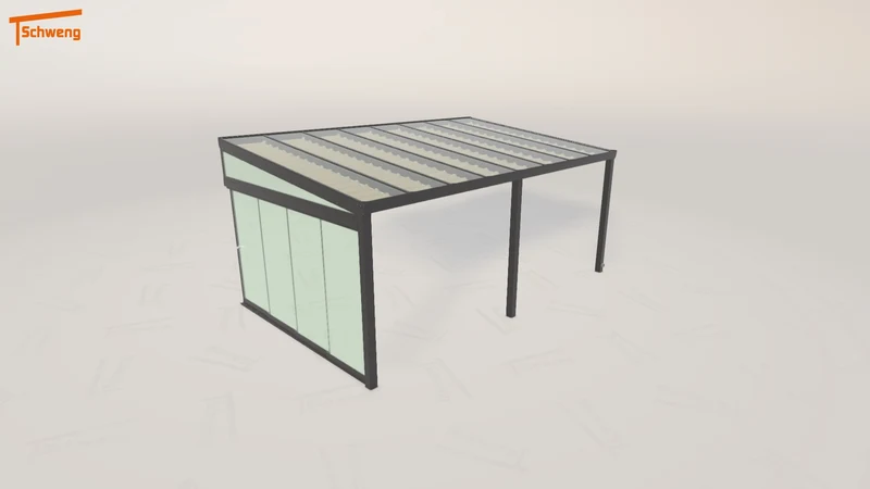 #DE Schweng Terrassenüberdachung S400 (ID ygyqjz)